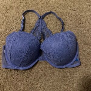 Victoria's Secret Lace Racerback Bra  in Lavender